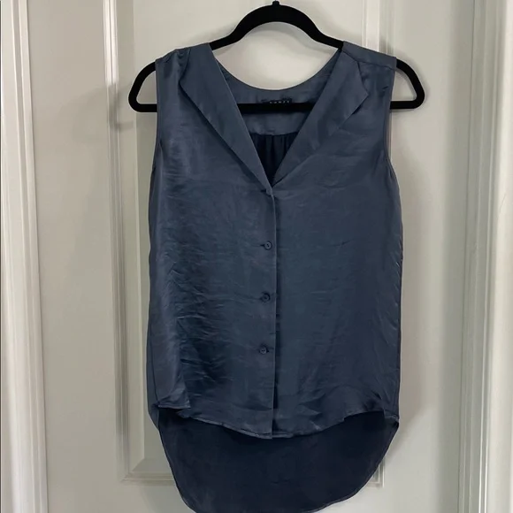 Theory Button-Down Blouse - Picture 1 of 6